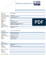 Formulario MU