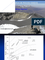 Diagrama de Geoquimica de Rocas Igneas