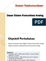 3.1 Dasar Sistem Komunikasi Analog Rev 1