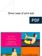 Show Case of Print Ads
