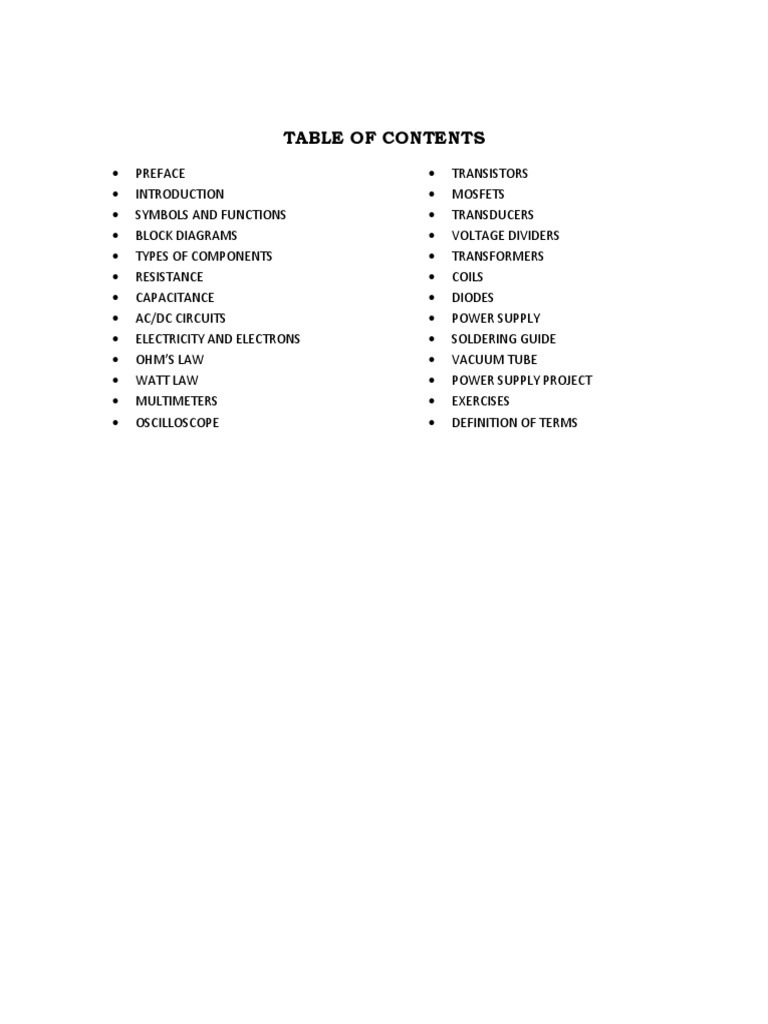 Basics of Electricity and Electronics | PDF | Capacitor | Series And ...