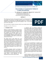 Performance Characteristics of Argentometric Method of Cyanide Determination