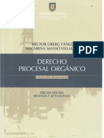 Derecho Procesal Orgánico Héctor Oberg