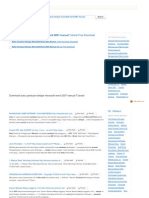 Download Free Tutorial forme Tutorial for Buku Panduan Belajar Microsoft Word 2007 Manual by Arief Kurniawan SN31660008 doc pdf