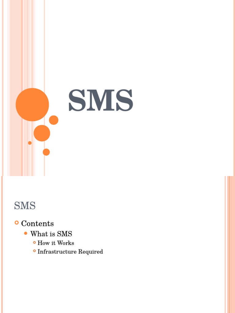 Basic Sms Flow Pdf Short Message Service General Packet Radio Service