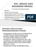 8 Arus Kas Penganggaran Modal Warsono