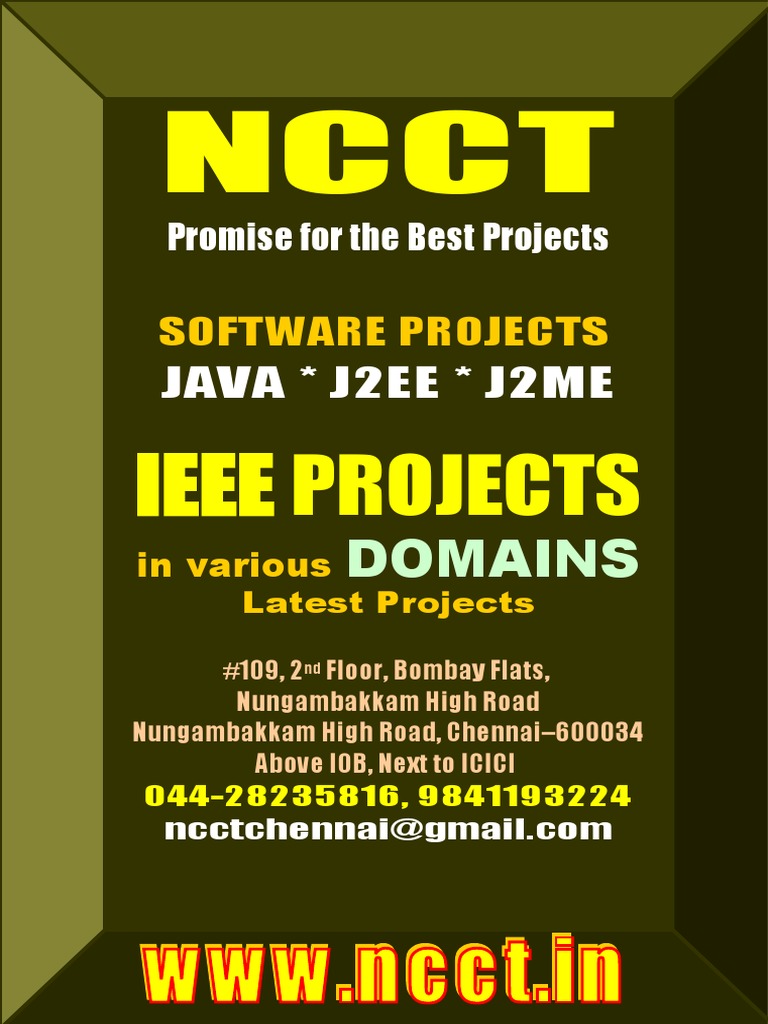 Final Year Projects, Java Projects - IEEE Transactions On Ethical ...