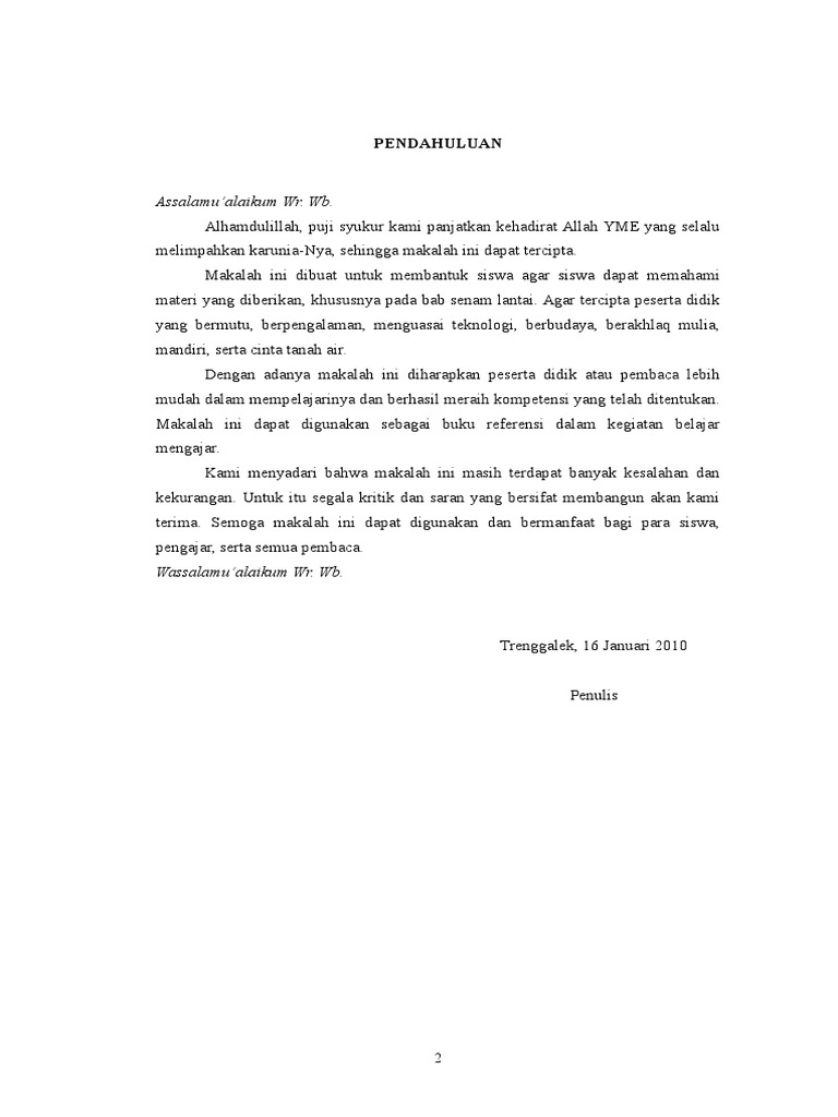 Makalah Penjaskes Senam Lantai