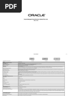 Oracle Managed Cloud Services Global Price List