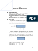 Bab IV - Specific Gravity