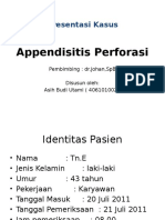 Case Appendisitis Perforasi