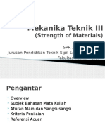 Mekanika Teknik III: (Strength of Materials)