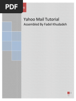 Yahoo Mail Tutorial: Assembled by Fadel Khudadeh