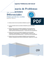 Solucionario de Problemas de Ecuaciones Diferenciales