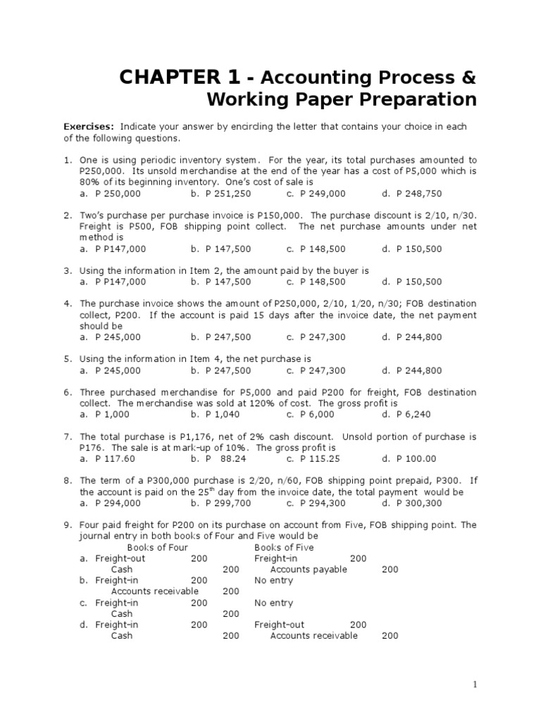 Chapter 1 Caselette Accounting Cycle Debits And Credits Expense