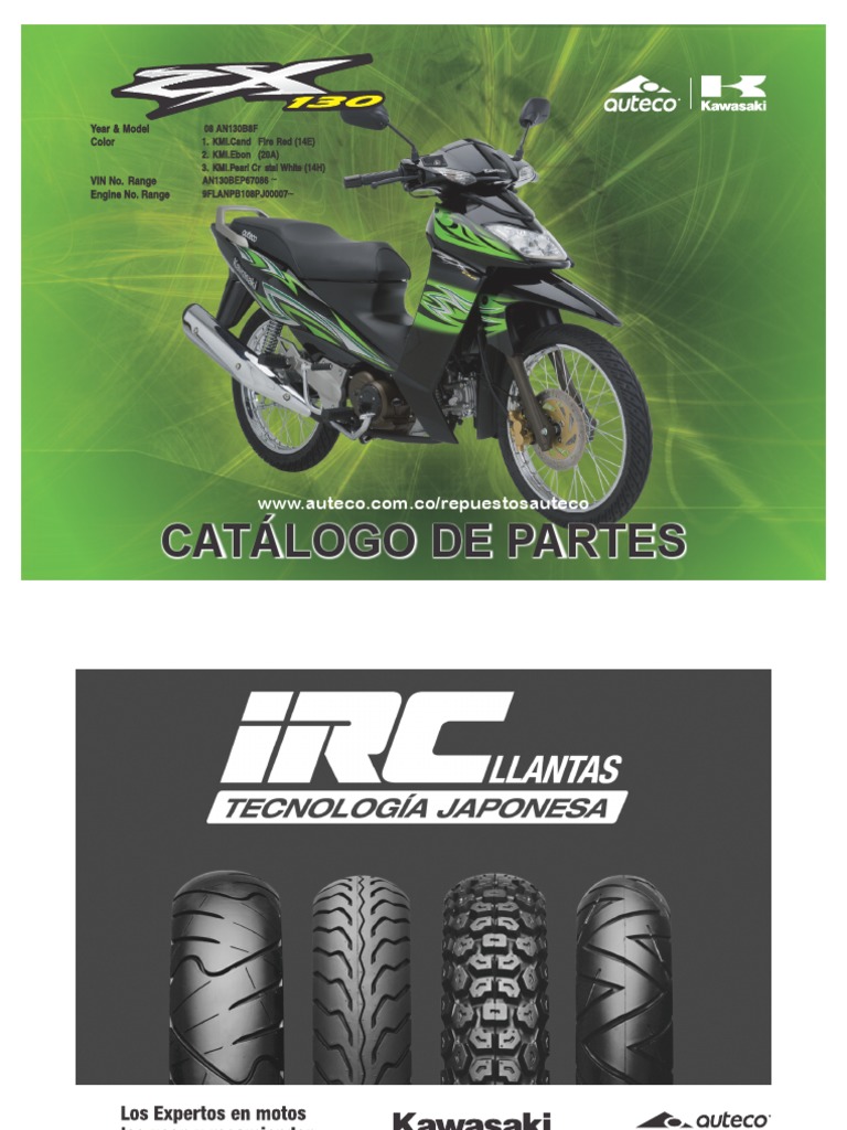 ZX 130 | PDF | Partes de vehículo | Vehículos de ruedas