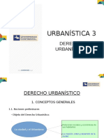 Derecho Urbanístico materia de arquitectura