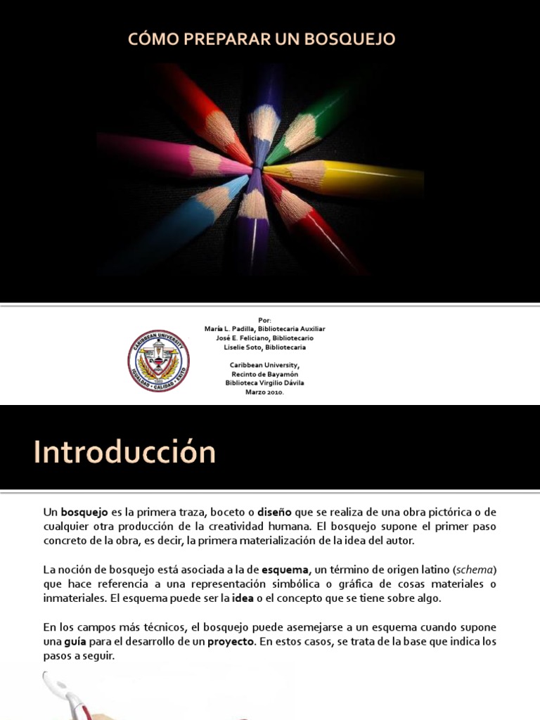 Cómo elaborar un bosquejo efectivo | PDF | Cognición | Ciencia cognitiva