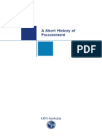 A Short History of Procurement PDF