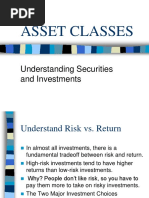 Asset Classes