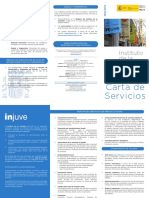 Carta de Servicios INJUVE 2016