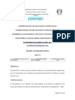 1202  Desarrollo Político, Económico y Social de México