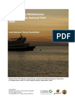 Mooring Buoy Maintenance Within Komodo National Park: 2009 Report