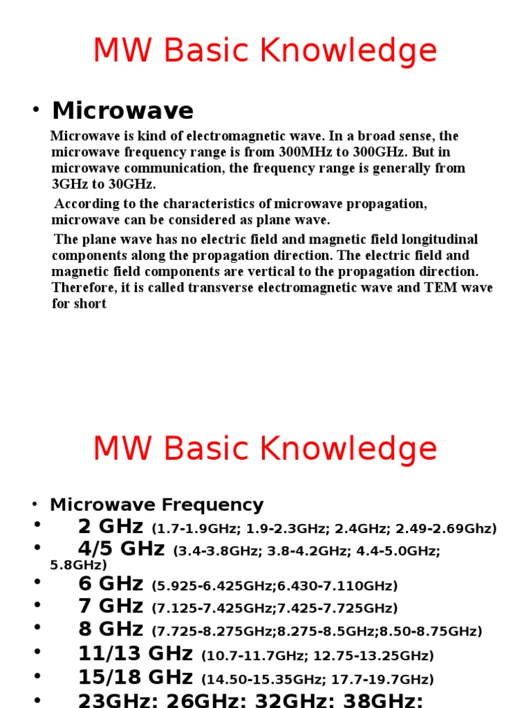 Microwave Communication Basics Guide | PDF | Antenna (Radio) | Radio ...