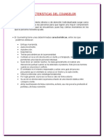 Características Del Counselor