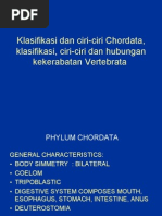 Download Klasifikasi Dan Ciri-ciri Chordata Klasifikasi Ciri-ciri by incxx SN31665446 doc pdf