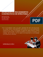 Proceso Constructivo en Estructuras