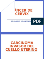 Diapositivas Cancer de Cervix
