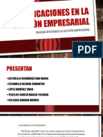 Aplicaciones en La Gestión Empresarial Expo Calidad