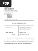 Mark Shurtleff Motion to Dismiss 6/24/16