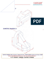 Isometric Drawing 9: Cadcam Centre