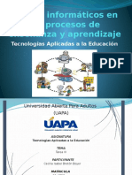 Tecnologia Aplicacada a La Educacion