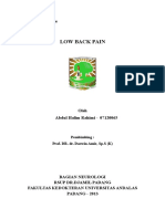 Case Report Session - LBP