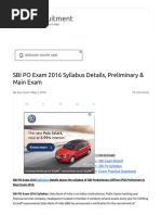 Download SBI PO Exam 2016 Syllabus Details Preliminary  Main Exam by Neeresh Kumar SN316670163 doc pdf