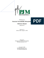 PJM Manual For Generator Unavailability Subcommitte Reference