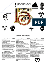 13th Age - Deck - Rogue PDF