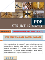 Materi 07 Sambungan Kayu Baut PDF