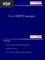 C++ OOP Concepts