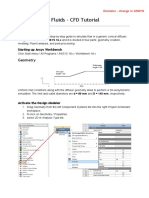 CFD preprocessing ansys Tute