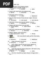 Latihan Soal Bab 2 Kelas 1 Semester 1