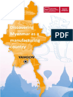 Discovering Myanmar As A Manufacturing Country I