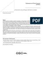 Le Pouvoir de Bâtir. Urbanisme Et Politique Édilitaire À Milan, 14 - 15 Es