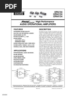 OPA2134 IC Datasheet.