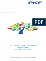 PKF Kenya Quick Tax Guide 2016