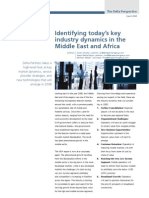 Identifying Today's Key Industry Dynamics in the Middle East and Africa - March 2008