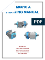 M6610A Transmission Manual